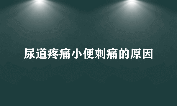 尿道疼痛小便刺痛的原因