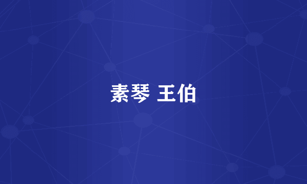 素琴 王伯