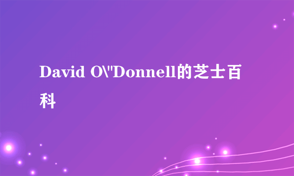 David O\