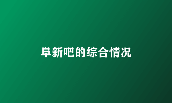 阜新吧的综合情况