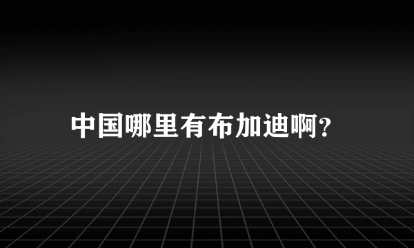 中国哪里有布加迪啊？