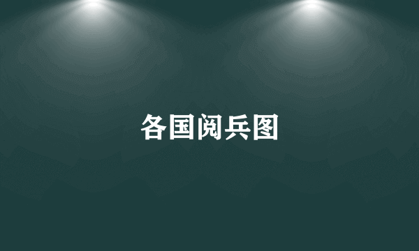 各国阅兵图
