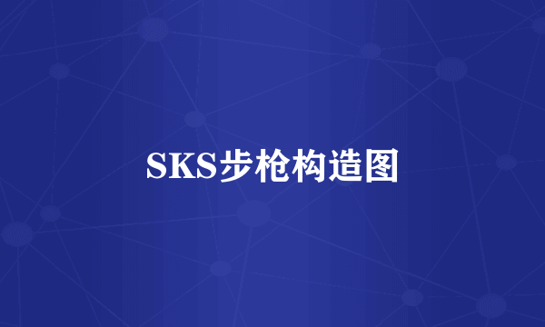 SKS步枪构造图
