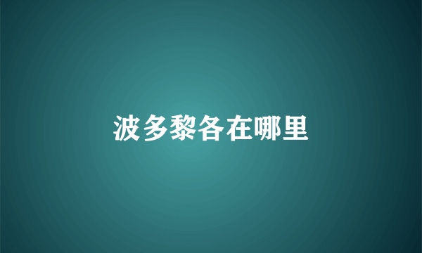 波多黎各在哪里