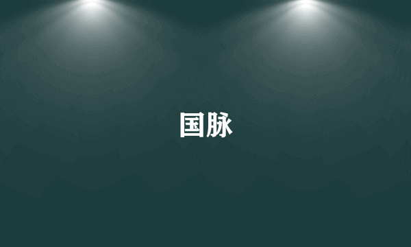 国脉
