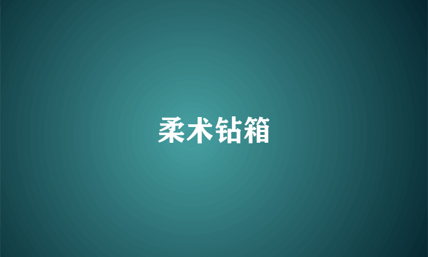 柔术钻箱