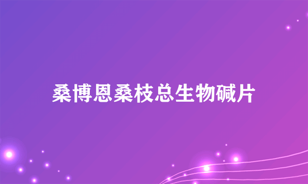 桑博恩桑枝总生物碱片