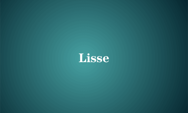Lisse