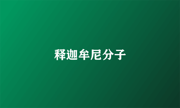 释迦牟尼分子