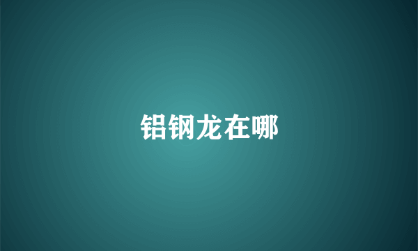 铝钢龙在哪