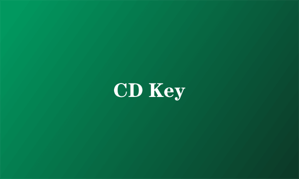 CD Key