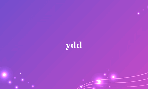 ydd