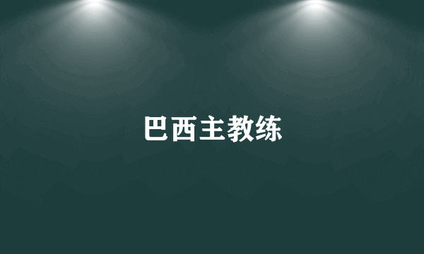 巴西主教练