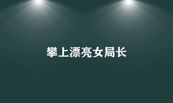 攀上漂亮女局长
