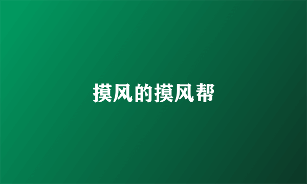 摸风的摸风帮