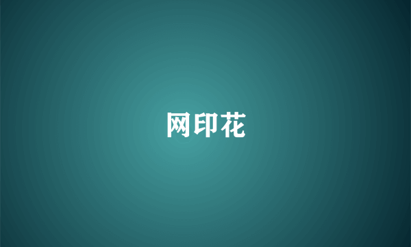 网印花