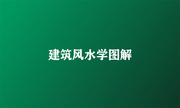 建筑风水学图解
