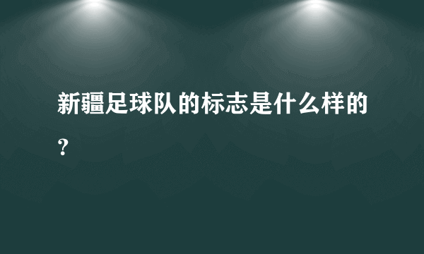 新疆足球队的标志是什么样的？