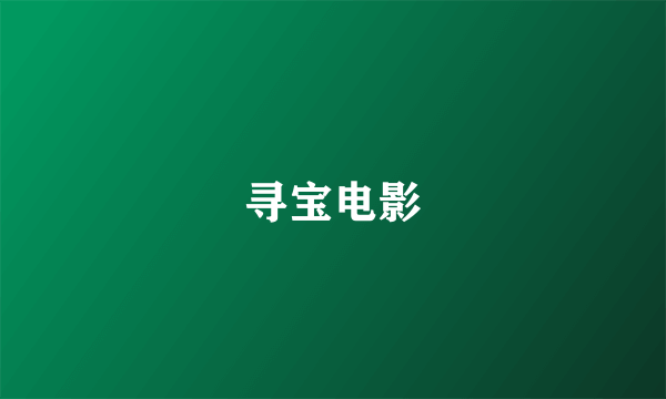 寻宝电影