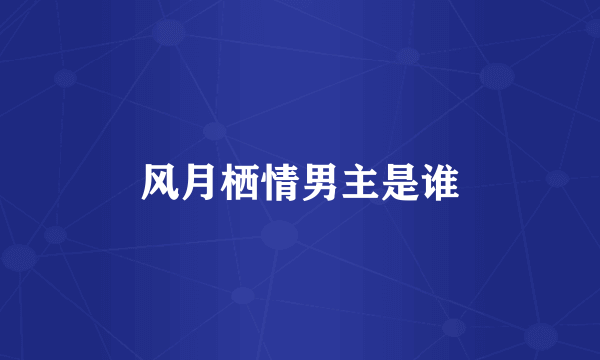 风月栖情男主是谁